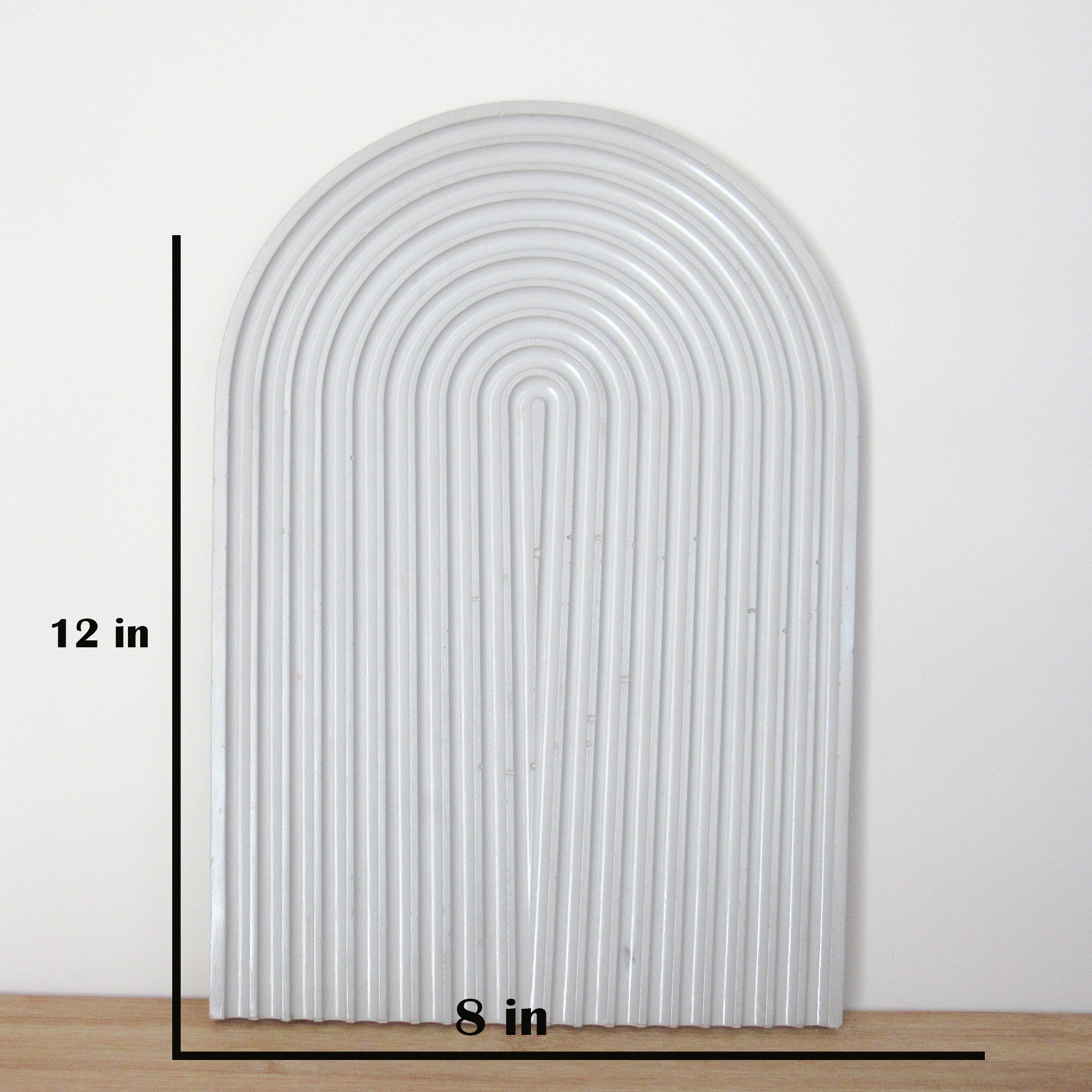 Modern Arched Concrete Tray