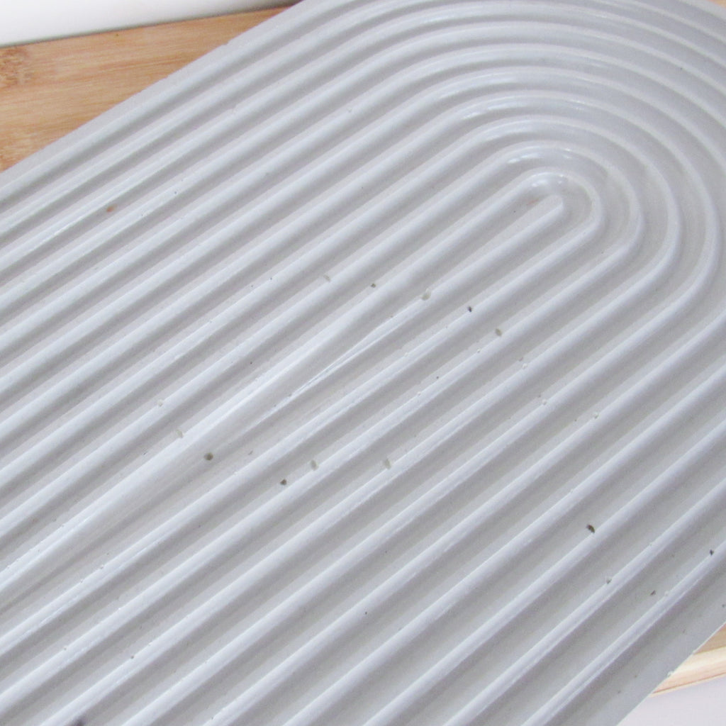 Modern Arched Concrete Tray