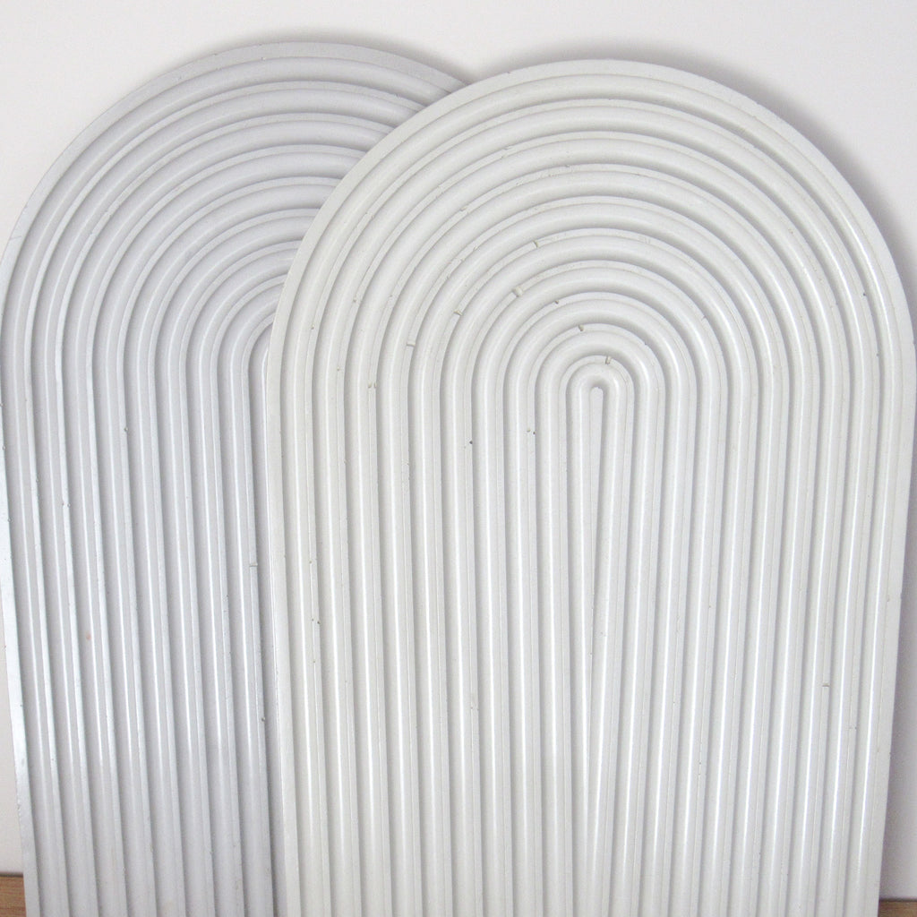 Modern Arched Concrete Tray