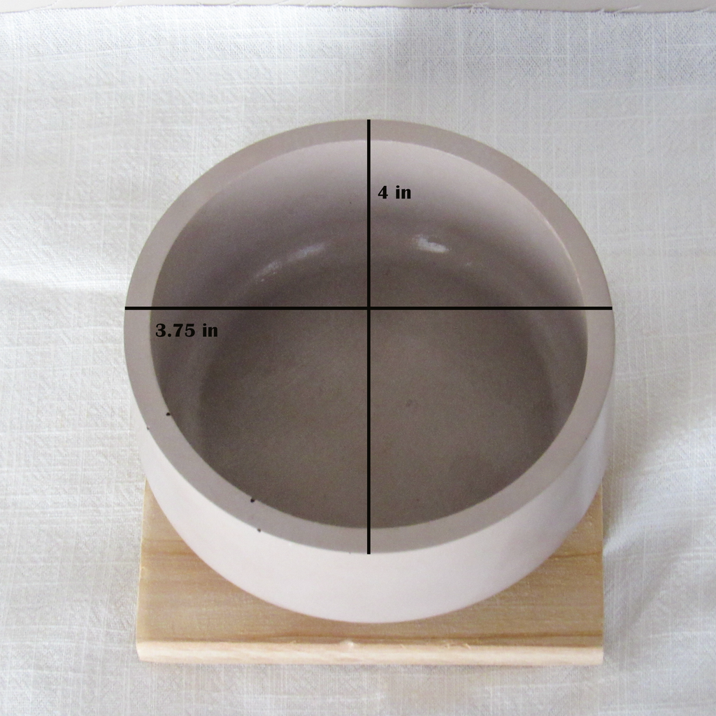 Minimalist Concrete Trinket Bowl