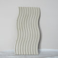 Sculpted Wave Concrete Tray