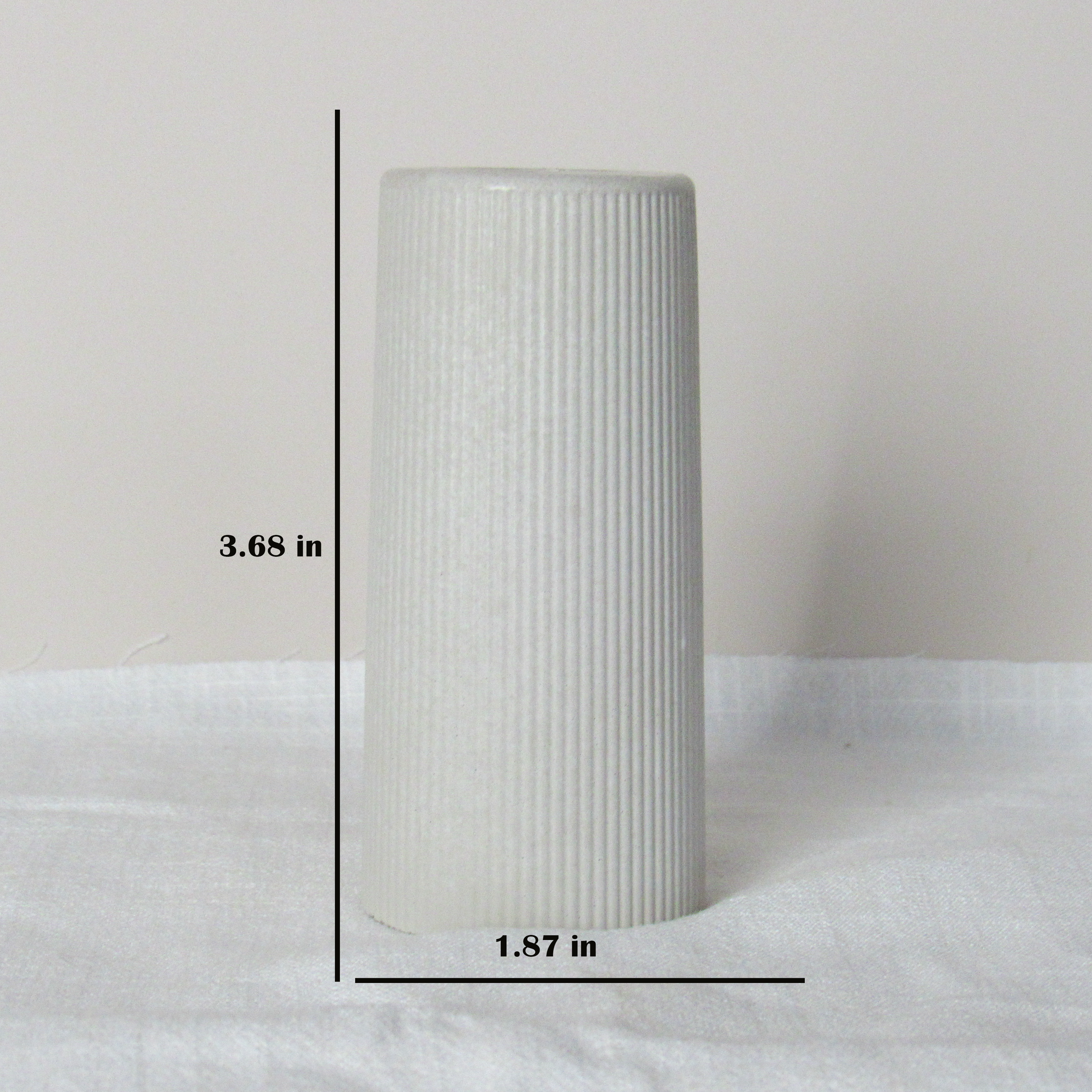 Petite Concrete Bud Vase
